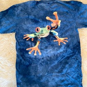 Tie Dye Peace Frog Shirt